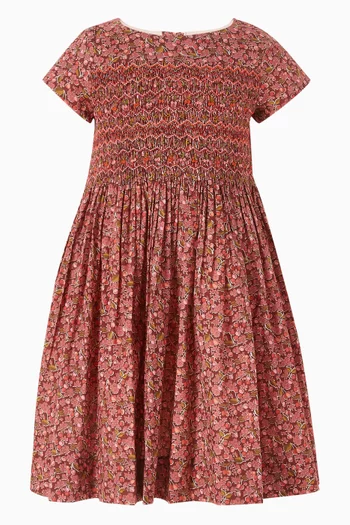 Duchesse Smocked Dress