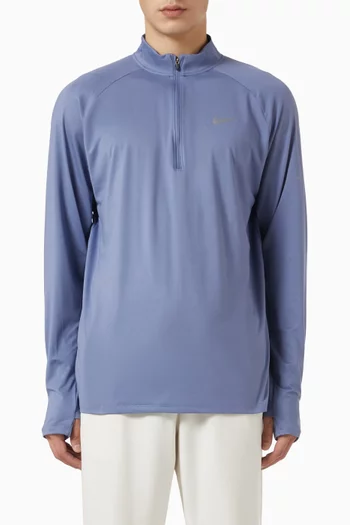 Stride Dri-FIT 1/4-zip Running T-shirt