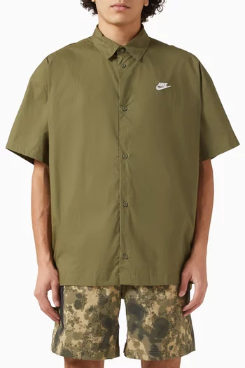 Club Button Oversized Shirt