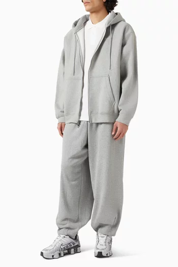 Solo Swoosh Hoodie in Cotton-fleece