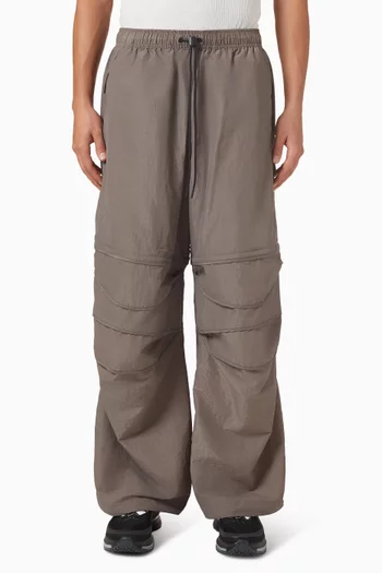 Tech Convertible Oversized Pants