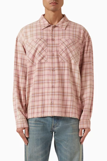 Check Shirt in Cotton-flannel
