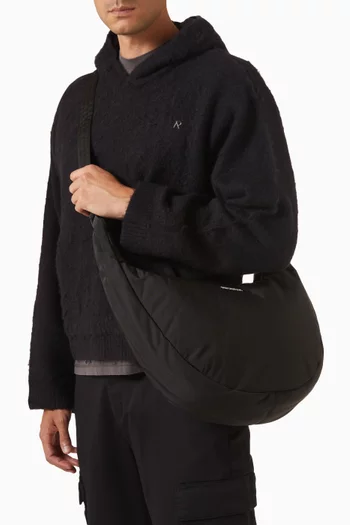 حقيبة بحمالة بتصميم مبطن نايلون