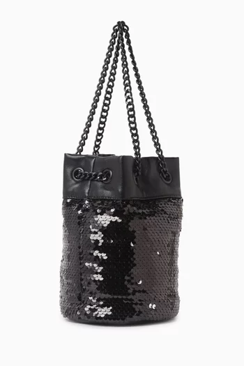 Sequins Bucket Bag