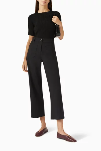 Castelli Sweater in Ribbed Knit