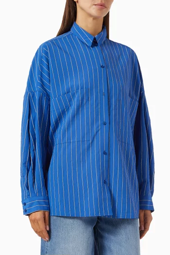 Fontania Stripe Shirt in Viscose-blend