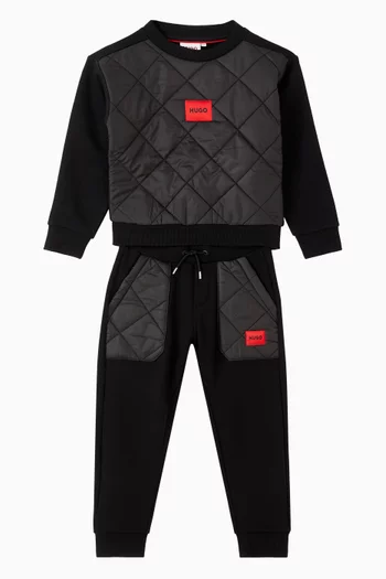 سويت شيرت مطرز بشعار الماركة