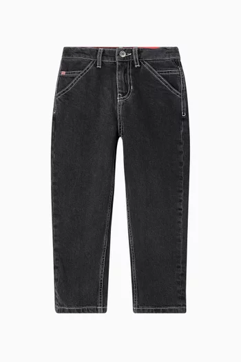 Straight-leg Relaxed Jeans