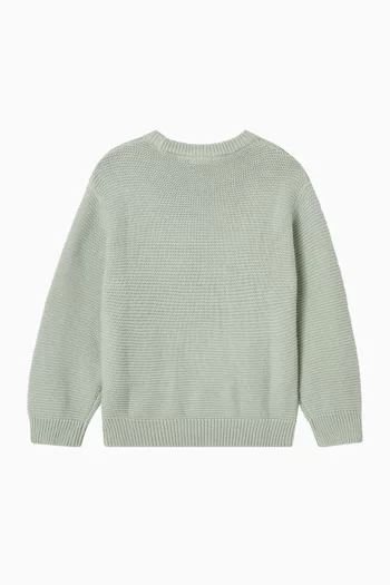Jacquard Knitted Sweater