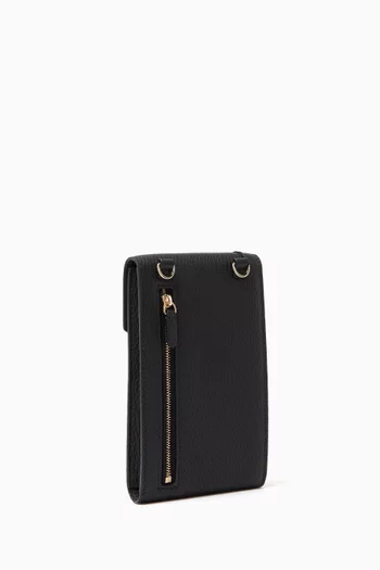 Mosaic Phone Pouch in Leather