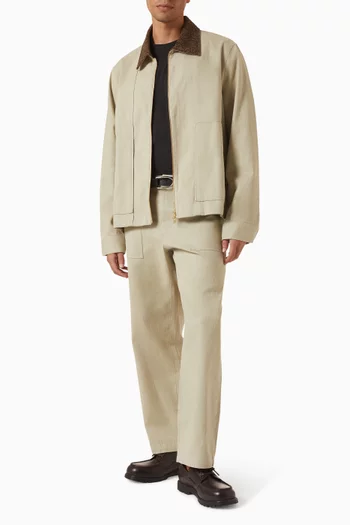 جاكيت كايو تشور قطن تويل