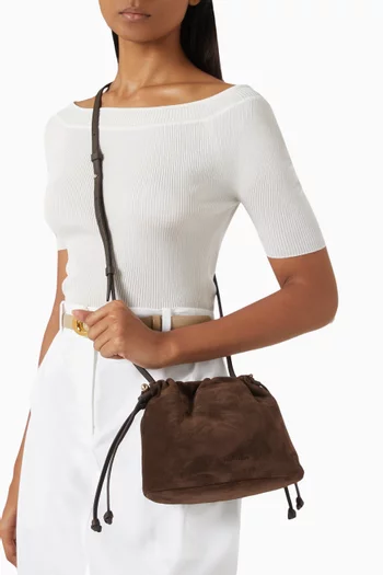 حقيبة شارلوت صغيرة برباط تضييق شمواه