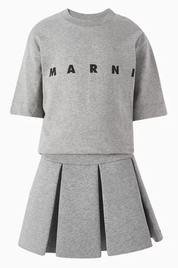 Logo-print T-shirt in Cotton-jersey