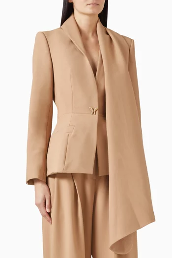 Elle Jacket in Crepe