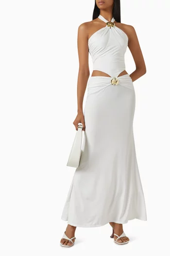 Imperial Orchid Maxi Dress