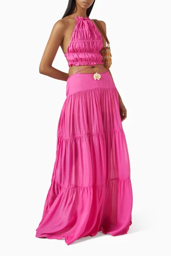 Song Orchid Skirt in Viscose