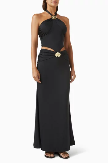 Imperial Orchid Maxi Dress