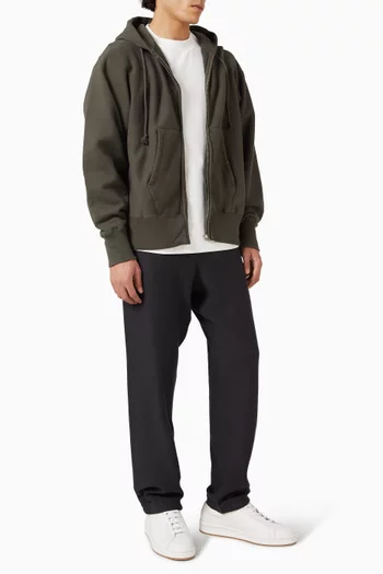 Elastic-waist Sweatpants in Suvin Cotton