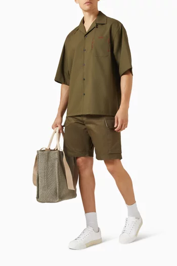 Bowling Shirt in Virgin Wool