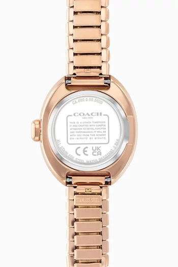 Sammy Quartz Rose Gold-tone Stainless Steel Watch, 22mm