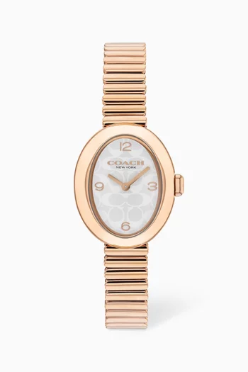 Sammy Quartz Rose Gold-tone Stainless Steel Watch, 22mm