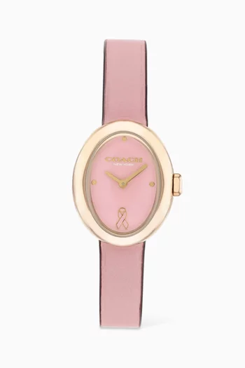 Sammy Breast Cancer Awareness Watch, 22mm