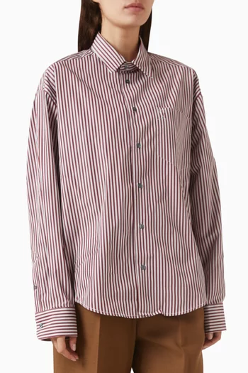 Ami de Coeur Striped Shirt in Cotton