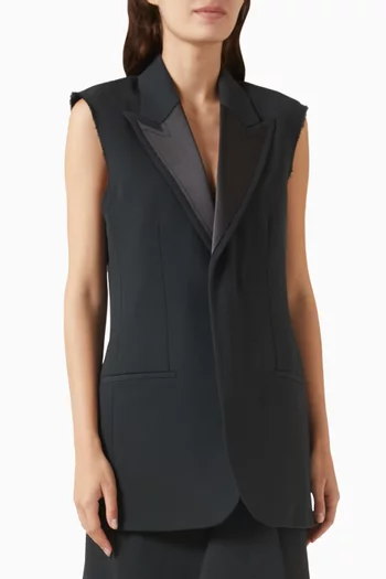 Veston Tux Jacket in Wool