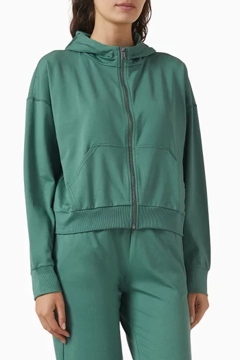 Halo Modern Zip Hoodie in DreamKnit™