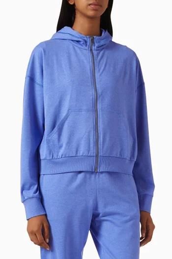 Halo Modern Zip Hoodie in DreamKnit™