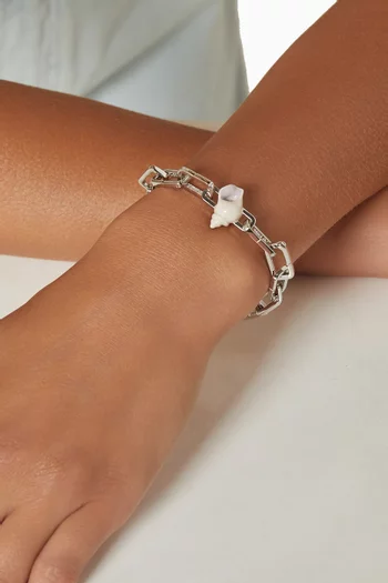 Shell Charm in Sterling Silver