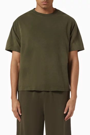Sunbleached Oversized T-shirt in Cotton & Cashmere