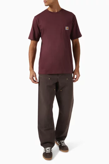 Logo Patch Pocket T-shirt in Cotton
