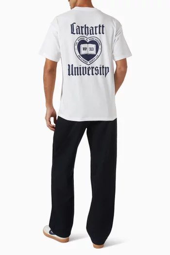 Schooling T-shirt in Cotton