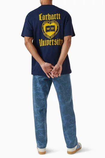 Schooling T-shirt in Cotton