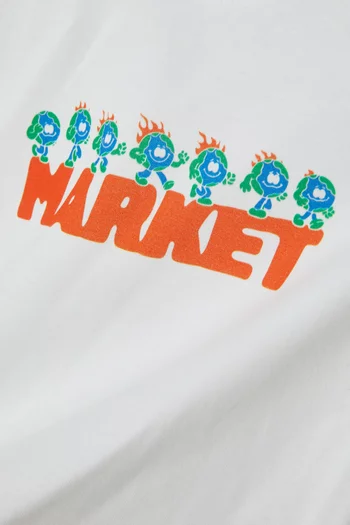 تي شيرت فاير فروليك قطن جيرسيه