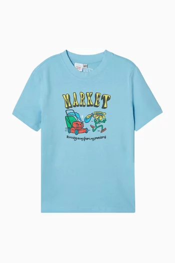 تي شيرت اون ذا رن قطن