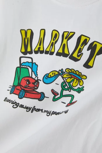 تي شيرت اون ذا رن قطن