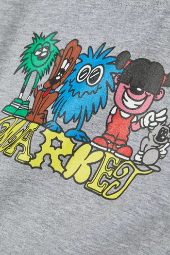 تي شيرت ماي سكواد قطن