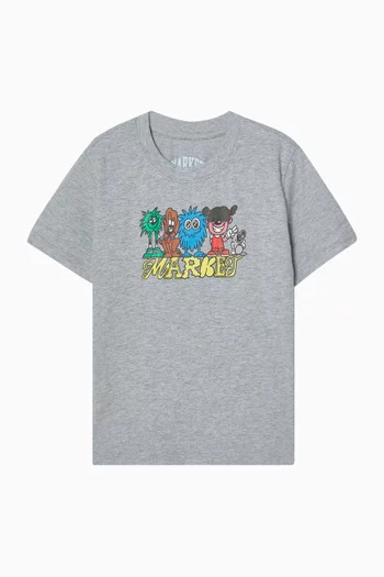 تي شيرت ماي سكواد قطن