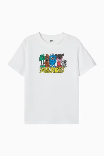 تي شيرت ماي سكواد قطن