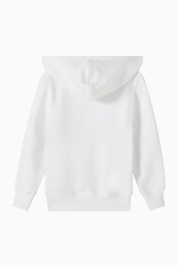 كنزة بغطاء رأس سيتي ستريتس مزيج قطن