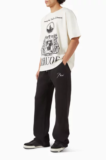 بنطال رياضي كلاسيكي قطن