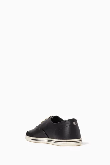 Tennis Low-top Sneakers in Leather