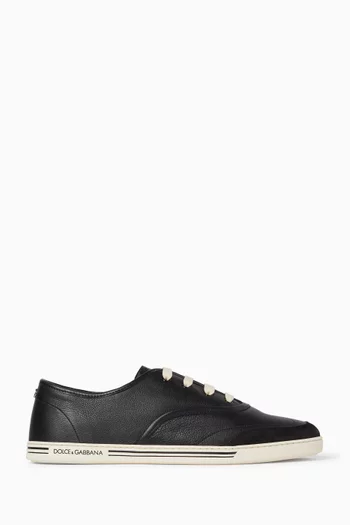 Tennis Low-top Sneakers in Leather