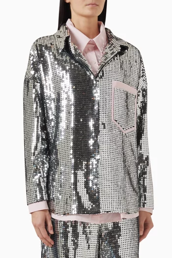 Sequin-embellished Shirt