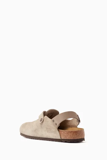 Tokio Clogs in Suede