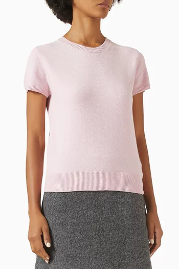 Half-sleeve Sweater in Knit