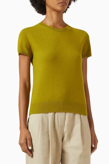 Half-sleeve Sweater in Knit