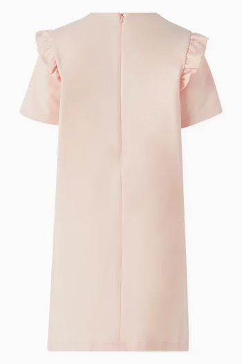 Crossbody-bag Printed Dress in Cotton